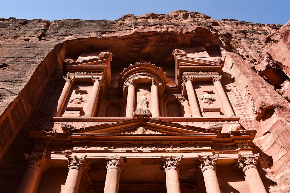 El Tesoro Al-Khazneh de Petra Jordania — eSIM y conexión en Petra