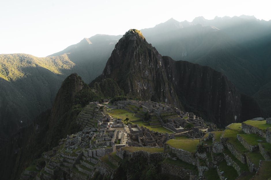 Machu Picchu vista panorámica Perú — eSIM y conexión en la ciudadela inca